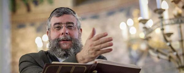 Глава Совета раввинов Европы Пинхас Гольдшмидт, архивное фото - Sputnik Литва