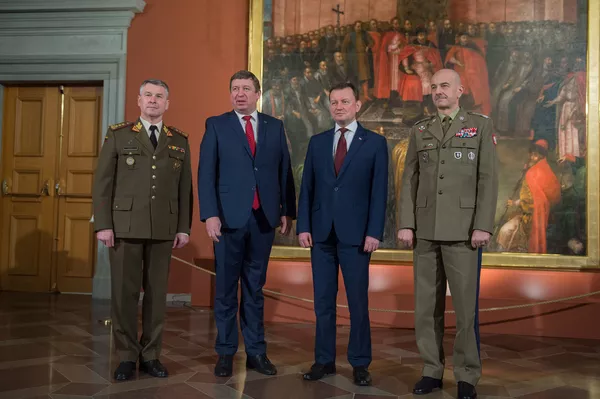 Lietuva ir Lenkija priskirs savo brigadas NATO būstinei Lietuva ir Lenkija priskirs savo brigadas NATO būstinei - Sputnik Lietuva
