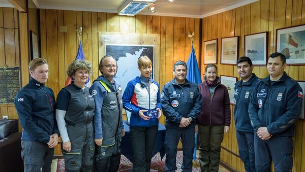Президент Эстонии Керсти Кальюлайд посетила российскую полярную станцию в Антарктиде - Sputnik Lietuva