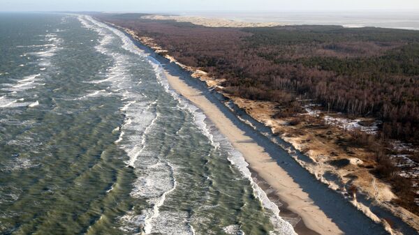 Вид полуострова Куршская коса, на территории которого находится Национальный парк - Sputnik Lietuva
