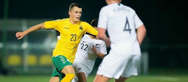 Литовский футболист Роландас Баравикас, архивное фото - Sputnik Литва