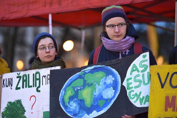 Земля – наш дом: митинг в защиту экологии в Вильнюсе - Sputnik Литва