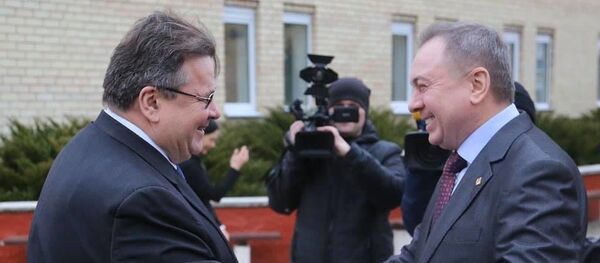 Встреча Линаса Линкявичюса с Владимиром Макеем в Белоруссии, 3 февраля 2020 года Встреча Линаса Линкявичюса с Владимиром Макеем в Белоруссии, 3 февраля 2020 года - Sputnik Lietuva