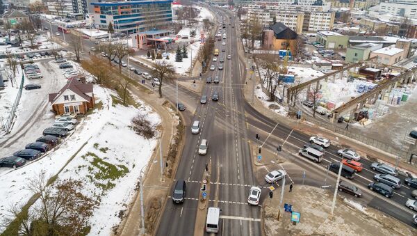 Перекресток улиц Вяркю и Карейвю в Вильнюсе, архивное фото - Sputnik Литва