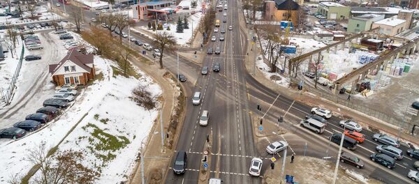 Перекресток улиц Вяркю и Карейвю в Вильнюсе, архивное фото Перекресток улиц Вяркю и Карейвю в Вильнюсе, архивное фото - Sputnik Литва