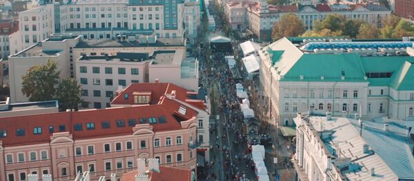 Рекламный ролик Вильнюса  - Sputnik Литва