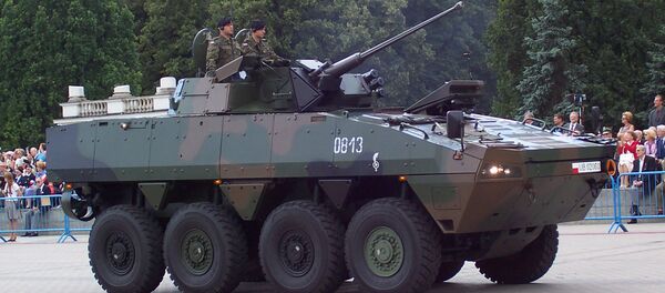 Боевая бронированная машина (ББМ) Patria  - Sputnik Литва
