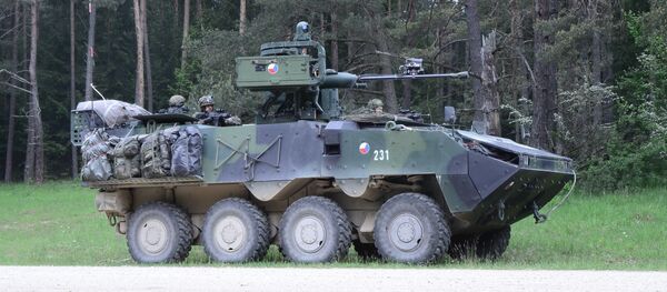 Боевая бронированная машина (ББМ) Patria  - Sputnik Lietuva
