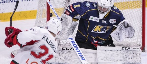 Литовский нападающий Марк Калейников, архивное фото - Sputnik Литва