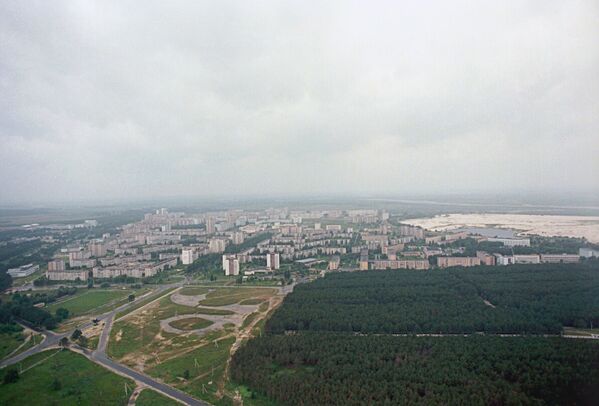 Вид на город Припять, 1986 год - Sputnik Lietuva