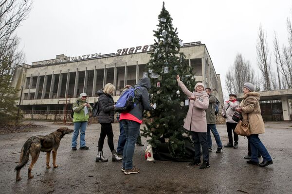 Новогодняя елка в Припяти - Sputnik Lietuva