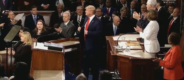 Šalin drovumą! Trampas gyrėsi savo pasiekimais prieš JAV Kongresą Šalin drovumą! Trampas gyrėsi savo pasiekimais prieš JAV Kongresą - Sputnik Lietuva