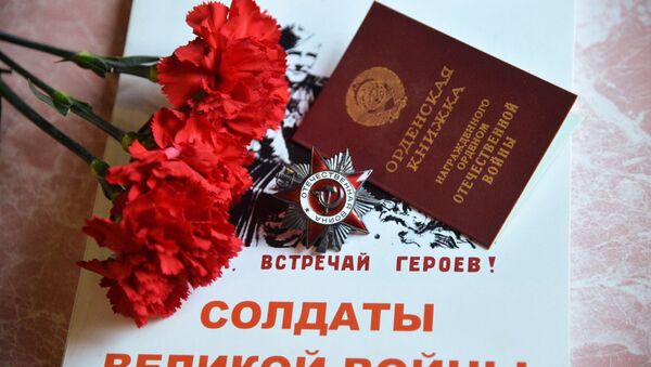 Солдаты Великой войны и Орден Отечественной войны II степени, архивное фото - Sputnik Lietuva