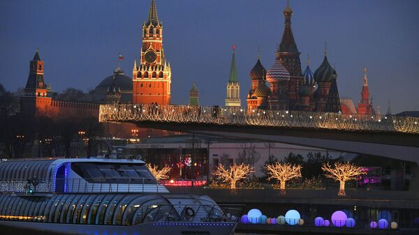 Вид на Московский Кремль, архивное фото - Sputnik Lietuva