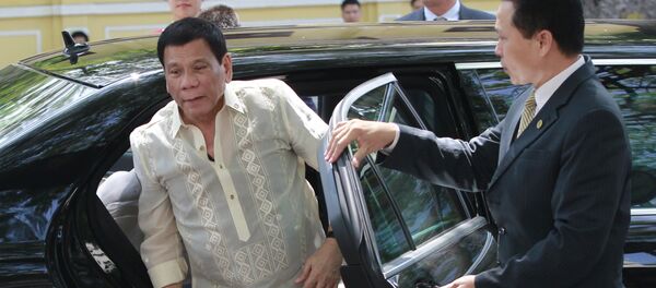 Президент Филиппин Родриго Дутерте - Sputnik Литва