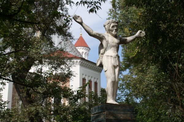 Статуя Христа-путешественника - Sputnik Литва