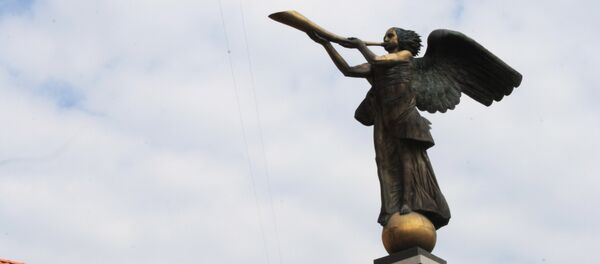 Ангел-хранитель Ужуписа Ангел-хранитель Ужуписа - Sputnik Литва