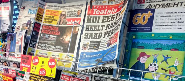 Пресса Эстонии. - Sputnik Литва