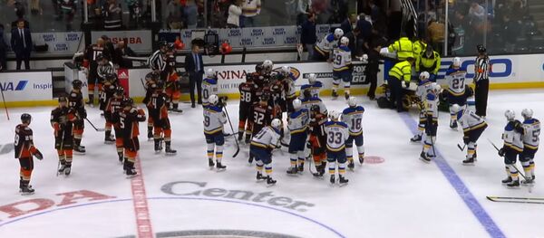 Хоккеист Боумистер перенес сердечный приступ во время матча НХЛ - Sputnik Литва