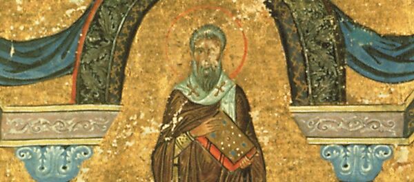 Святитель Агапит исповедник, епископ Синадский Святитель Агапит исповедник, епископ Синадский - Sputnik Литва