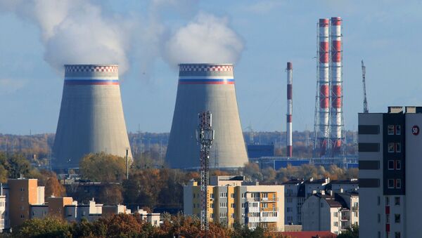 Теплоэлектроцентраль (ТЭЦ-2) в Калининграде, архивное фото - Sputnik Литва