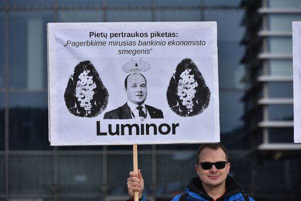 akcija prieš bankų analitikų melą - Sputnik Lietuva