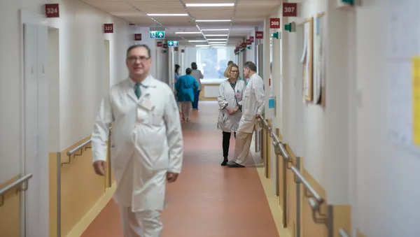 Vilniaus miesto klinikinės ligoninės abdominalinės chirurgijos skyrius - Sputnik Lietuva