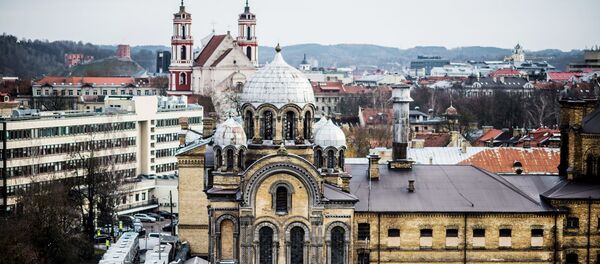 Serialo Keisti dalykai filmavimas Vilniuje Serialo Keisti dalykai filmavimas Vilniuje - Sputnik Lietuva