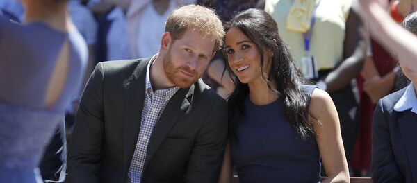 Меган Маркл и принц Гарри, архивное фото - Sputnik Литва