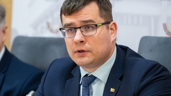 Seimo Nacionalinio saugumo ir gynybos komiteto pirmininkas Laurynas Kasčiūnas - Sputnik Lietuva