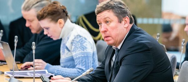 Министр обороны Раймондас Кароблис, архивное фото - Sputnik Литва