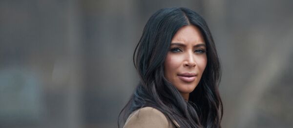 Американская актриса Ким Кардашьян - Sputnik Литва