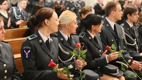 Поздравление литовских полицейских - Sputnik Lietuva