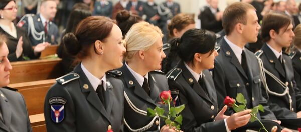 Поздравление литовских полицейских - Sputnik Lietuva