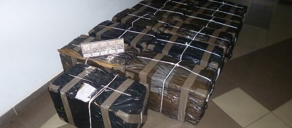 На границе с Беларусью задержана контрабанда с 6,5 тысячи сигарет - Sputnik Литва