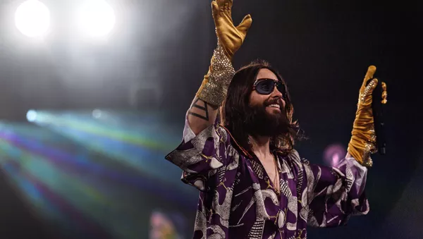 JAV grupės 30 Seconds to Mars solistas Jared Leto   - Sputnik Lietuva