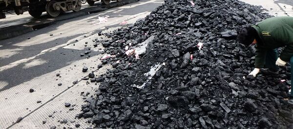 Калининградские таможенники обнаружили крупную партию сигарет в вагонах с углем Калининградские таможенники обнаружили крупную партию сигарет в вагонах с углем - Sputnik Литва