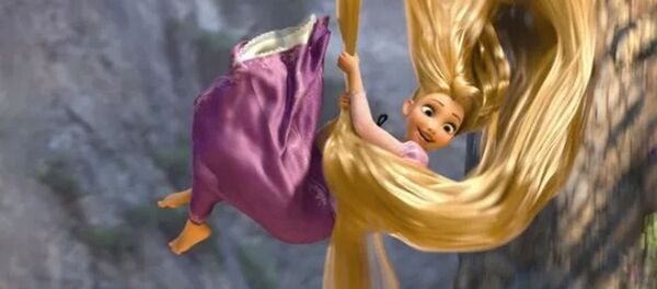 Kadras iš animacinio filmo Ilgo plauko istorija Kadras iš animacinio filmo Ilgo plauko istorija - Sputnik Lietuva