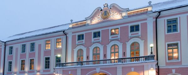 Здание Рийгикогу в Таллинне Здание Рийгикогу в Таллинне - Sputnik Литва