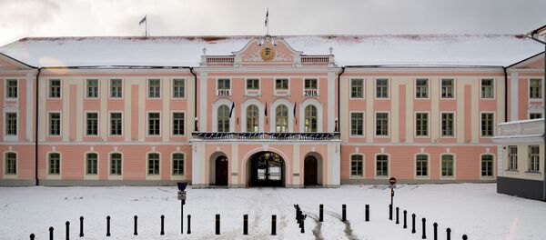 Здание Рийгикогу в Таллинне, архивное фото Здание Рийгикогу в Таллинне, архивное фото - Sputnik Lietuva