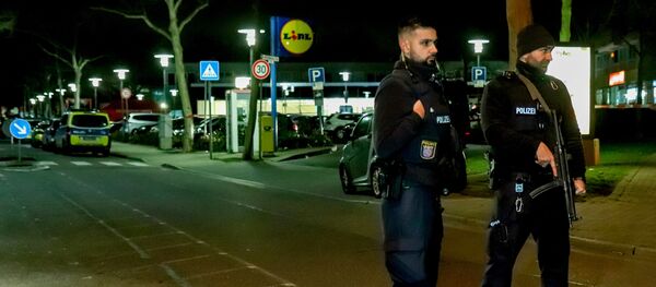 Vokietijos policija, archyvinė nuotrauka Vokietijos policija, archyvinė nuotrauka - Sputnik Lietuva