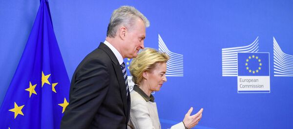 Gitanas Nausėda susitiko su EK pirmininke Ursula von der Leyen Gitanas Nausėda susitiko su EK pirmininke Ursula von der Leyen - Sputnik Lietuva