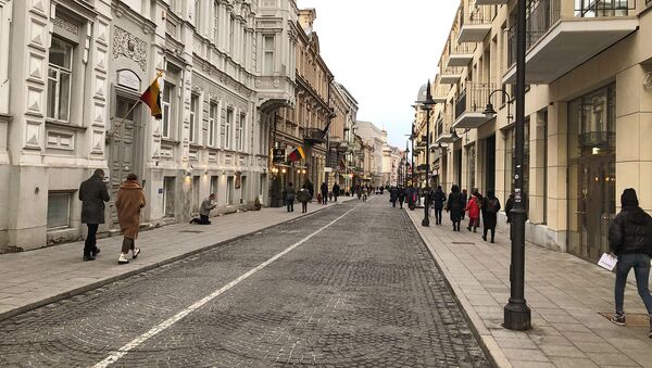 Улочка Старого города, Вильнюс, архивное фото - Sputnik Литва