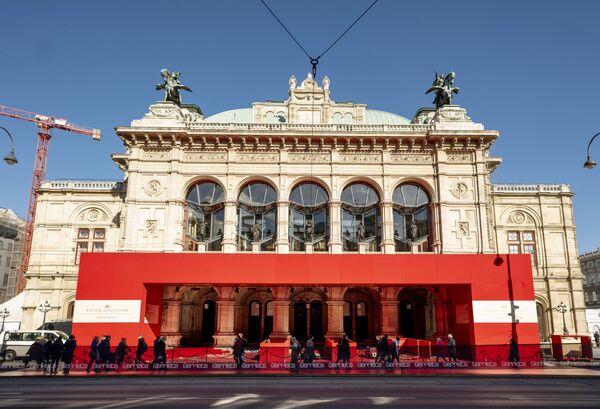 Здание Венской государственной оперы, Вена - Sputnik Lietuva