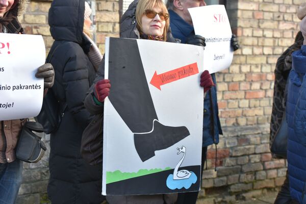 В защиту культурного наследия: митинг против застройки Жверинаса в Вильнюсе - Sputnik Литва