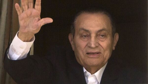 Экс-президент Египта Хосни Мубарак, архивное фото - Sputnik Литва