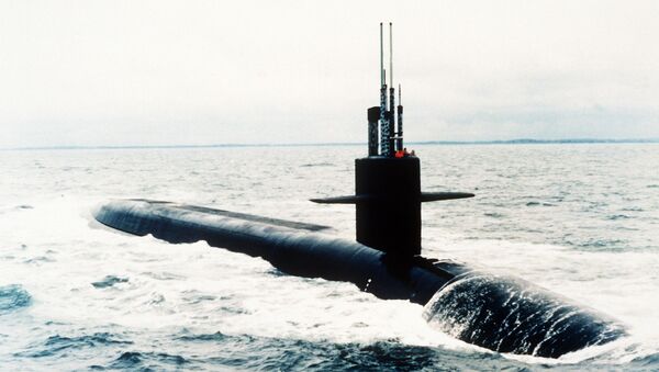 Подводная лодка ВМС США, архивное фото - Sputnik Lietuva