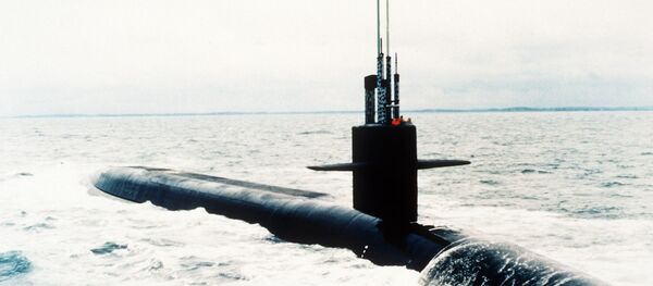 Подводная лодка ВМС США, архивное фото - Sputnik Литва