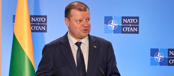 Премьер-министр Литовской Республики Саулюс Сквернялис, архивное фото - Sputnik Литва