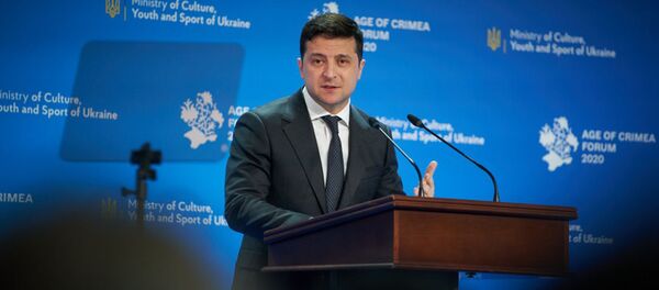 Президент Украины Владимир Зеленский, архивное фото - Sputnik Литва